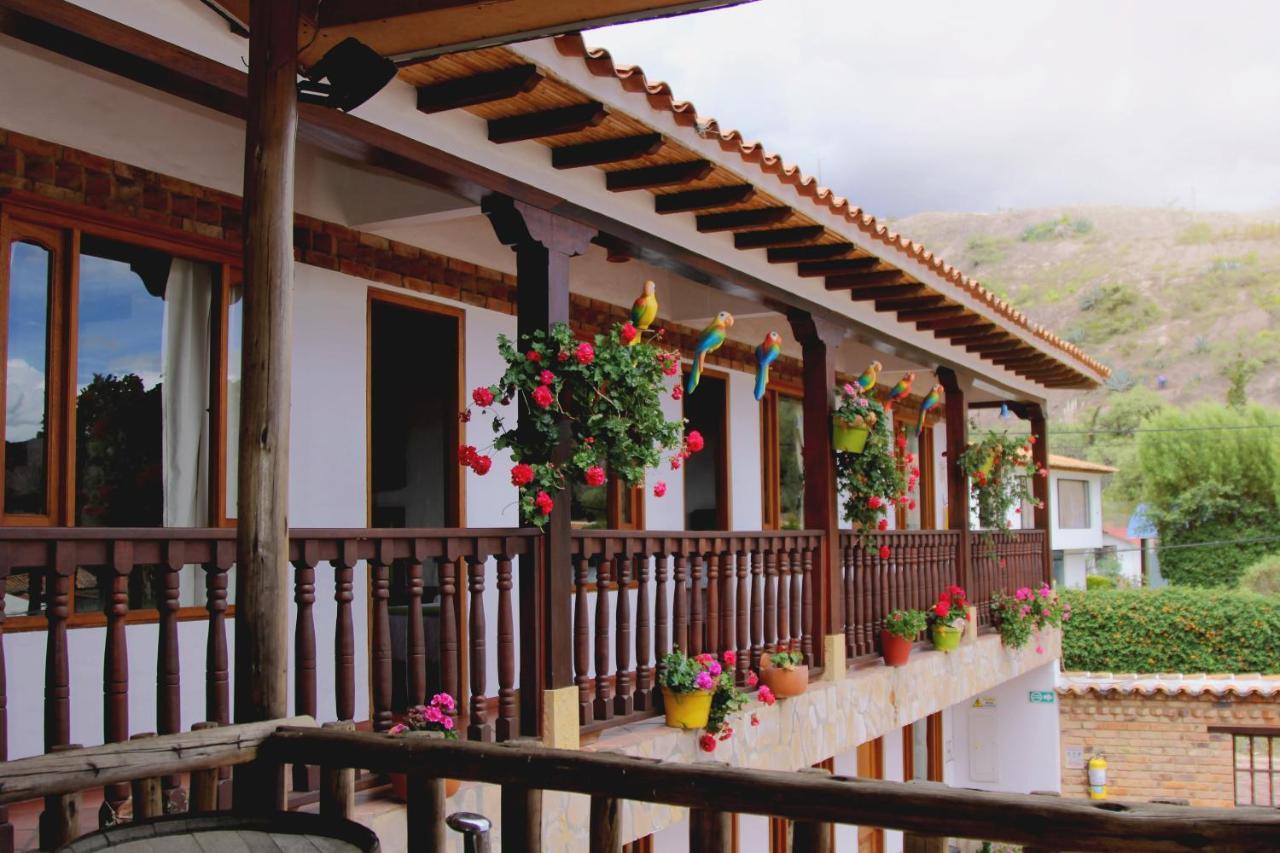 Hotel Villa Alegria Sáchica Eksteriør bilde